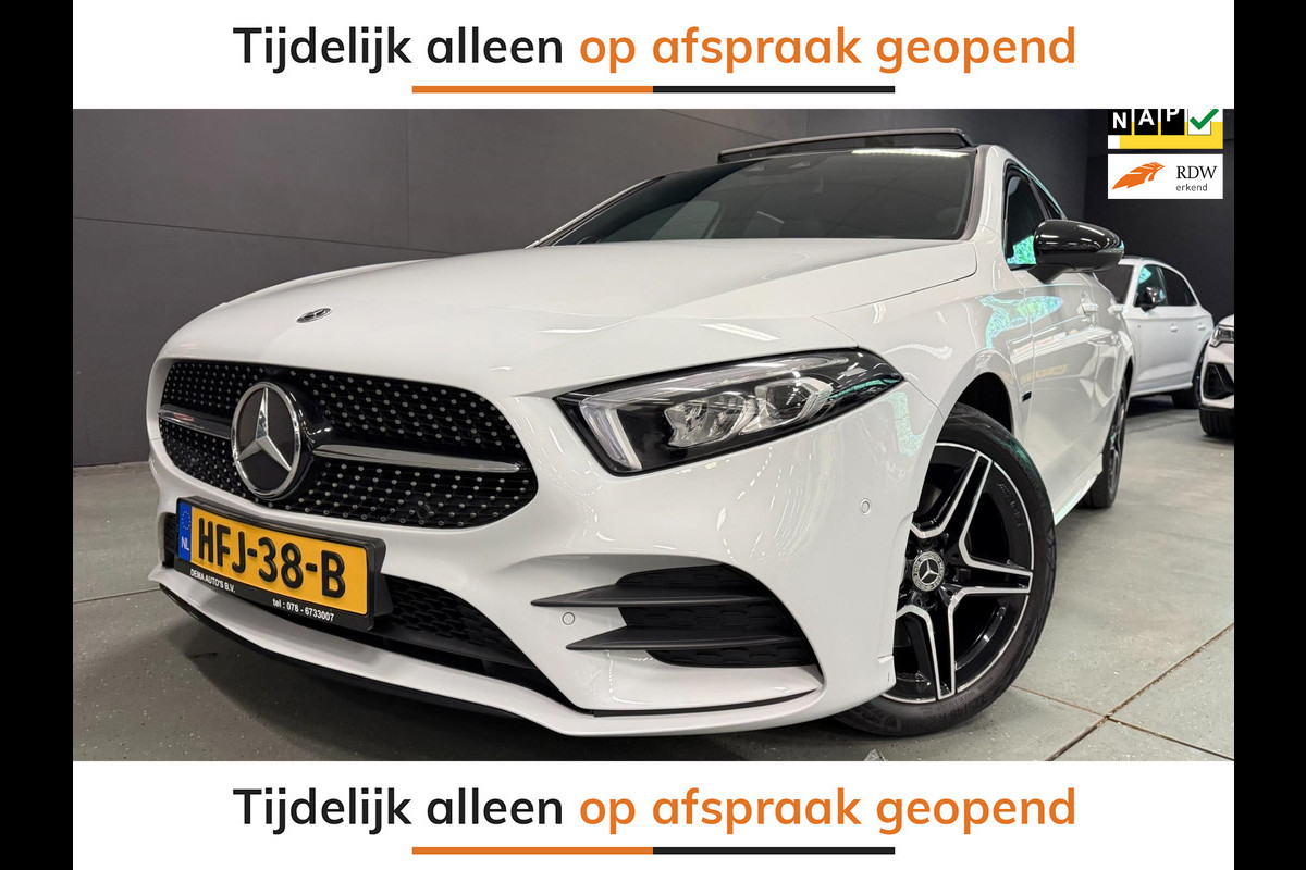 Mercedes-Benz A-Klasse 250 e AMG Limited PANO/CAM/BURMESTER/SFEERVERL/M-STOELEN/// Mercedes-Benz A-Klasse 250 e AMG Limited PANO/CAM/BURMESTER/SFEERVERL/M-STOELEN///