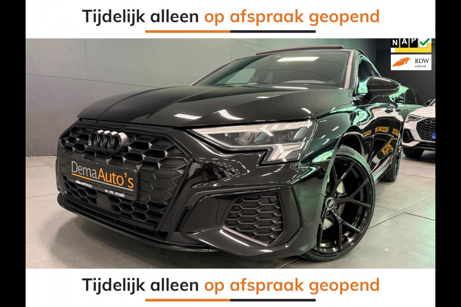 Audi A3 Sportback 45 TFSI e Competition BLACK-LINE RS-STOELEN PANO/SFEERVERL/V-COCKPIT/DAB/NAVI/LED///