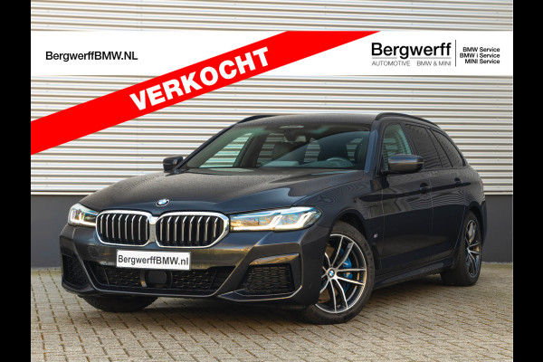 BMW 5 Serie Touring 530e xDrive M-Sport - Driving Ass Prof - Head-Up - Lasers - Hifi