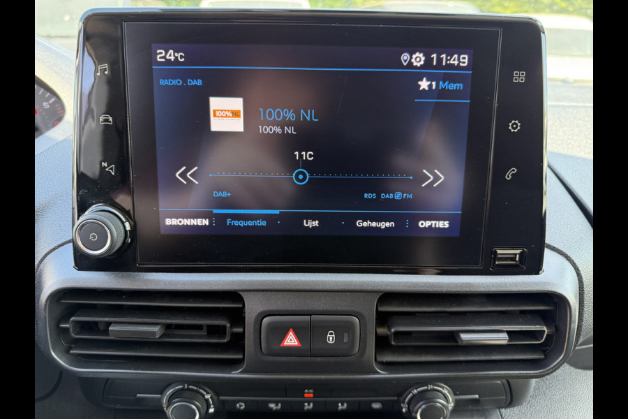 Peugeot Partner 1.5 BlueHDi 100PK EURO6 S&S L1 Cruise Control/navi by app
