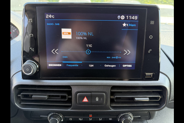 Peugeot Partner 1.5 BlueHDi 100PK EURO6 S&S L1 Cruise Control/navi by app