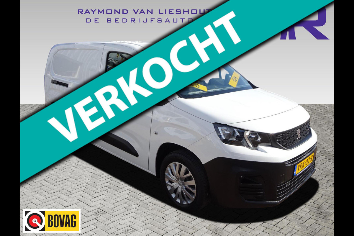 Peugeot Partner 1.5 BlueHDi 100 S&S L2 AIRCO 3 ZITS CRUISE CONTROL 1ste EIGENAAR Peugeot Partner 1.5 BlueHDi 100 S&S L2 AIRCO 3 ZITS CRUISE CONTROL 1ste EIGENAAR
