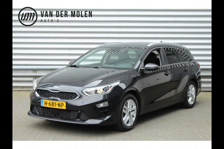 Kia Ceed Sportswagon 1.0 T-GDi 120pk DynamicPlusLine NL-Auto NAP Clima Cruise Navi Camera Carplay 16"LMV Trekhaak 1200kg
