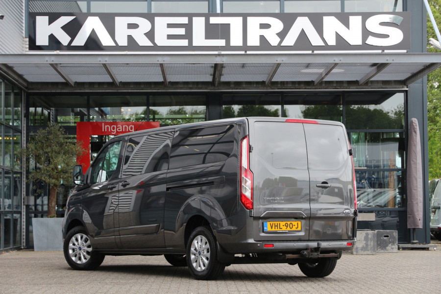 Ford Transit Custom 2.0 TDCI 130 | DC | 2x Schuifdeur | Leer | Navi | Cruise | Airco..