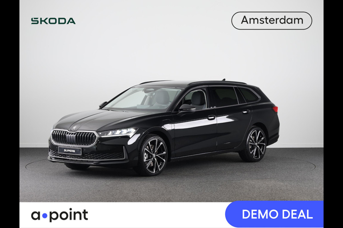 Škoda Superb Combi Business Edition 1.5 TSI PHEV 204pk | 19 inch | Elek. + massagestoelen | Stoelverwarming | Adaptive Cruise | Blind Spot | Navigatie | Camera | Škoda Superb Combi Business Edition 1.5 TSI PHEV 204pk | 19 inch | Elek. + massagestoelen | Stoelverwarming | Adaptive Cruise | Blind Spot | Navigatie | Camera |