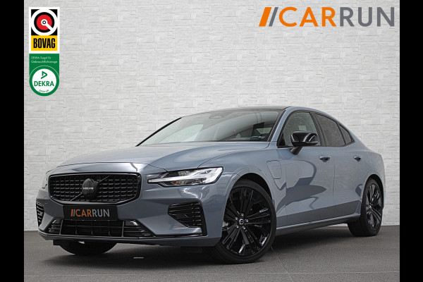 Volvo S60 350pk T6 AWD Long Range! | Plus Dark | Sportstoelen | Pilot-Assist | ACC | Memory | Leder | Trekhaak | Keyless-Entry | Thunder-Grey | Stoelverwarming V+A | Stuurverwarming | Full-LED | Carplay | Origineel NL | 19'' | Getint Glas |