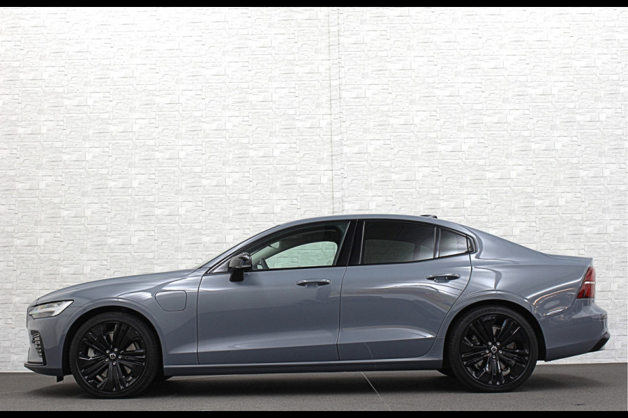 Volvo S60 350pk T6 AWD Long Range! | Plus Dark | Sportstoelen | Pilot-Assist | ACC | Memory | Leder | Trekhaak | Keyless-Entry | Thunder-Grey | Stoelverwarming V+A | Stuurverwarming | Full-LED | Carplay | Origineel NL | 19'' | Getint Glas |