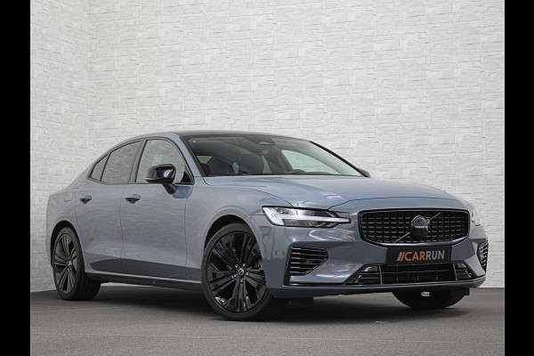Volvo S60 350pk T6 AWD Long Range! | Plus Dark | Sportstoelen | Pilot-Assist | ACC | Memory | Leder | Trekhaak | Keyless-Entry | Thunder-Grey | Stoelverwarming V+A | Stuurverwarming | Full-LED | Carplay | Origineel NL | 19'' | Getint Glas |