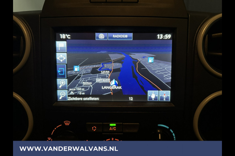 Peugeot Partner 1.6 BlueHDi 100pk L1H1 Euro6 Airco | Navigatie | Cruisecontrol | Trekhaak | Apple Carplay Parkeersensoren