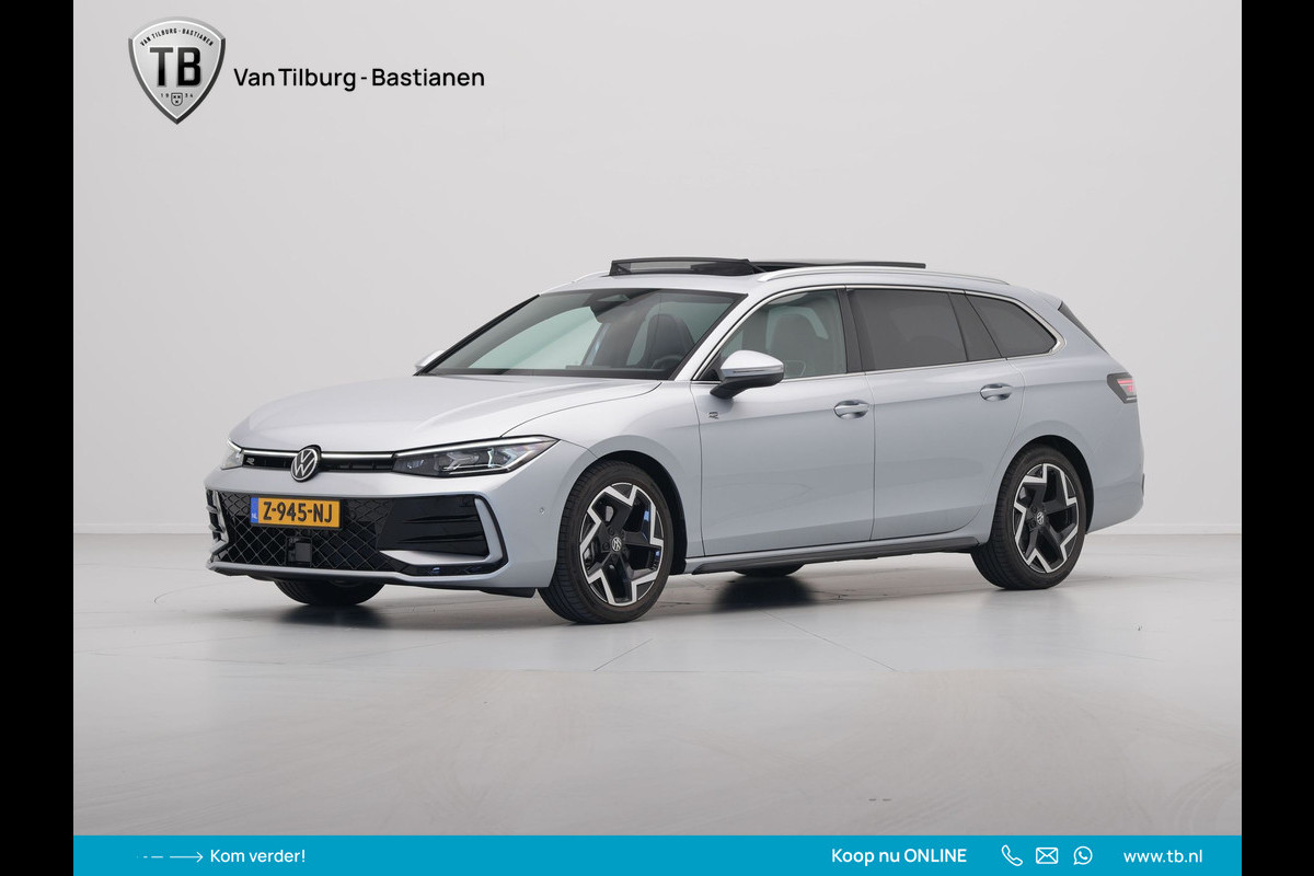 Volkswagen Passat Variant 1.5 eTSI 150pk DSG R-Line Business Panorama Navigatie Trekhaak Camera Carplay Stoelverwarming Volkswagen Passat Variant 1.5 eTSI 150pk DSG R-Line Business Panorama Navigatie Trekhaak Camera Carplay Stoelverwarming