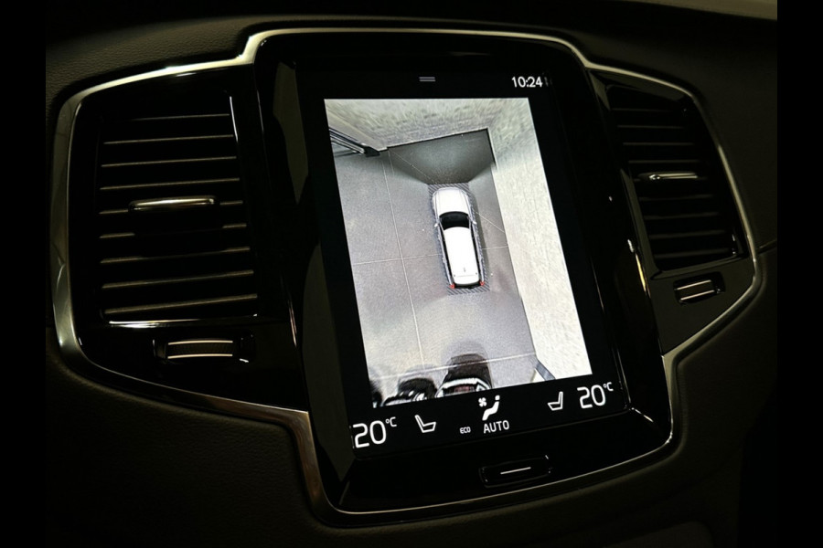 Volvo XC90 T8 390pk AWD Recharge | 360 View | ACC | Pilot-Assist | Full-LED | Keyless-Entry | 12 mnd. Bovag Garantie | Leder | Memory | Stuurverwarming | Stoelverwarming | Zwarte Hemel | Zonwering | Getint Glas | Standkachel | Carplay |