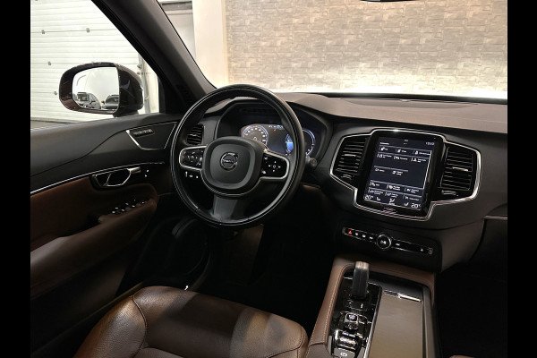 Volvo XC90 T8 390pk AWD Recharge | 360 View | ACC | Pilot-Assist | Full-LED | Keyless-Entry | 12 mnd. Bovag Garantie | Leder | Memory | Stuurverwarming | Stoelverwarming | Zwarte Hemel | Zonwering | Getint Glas | Standkachel | Carplay |