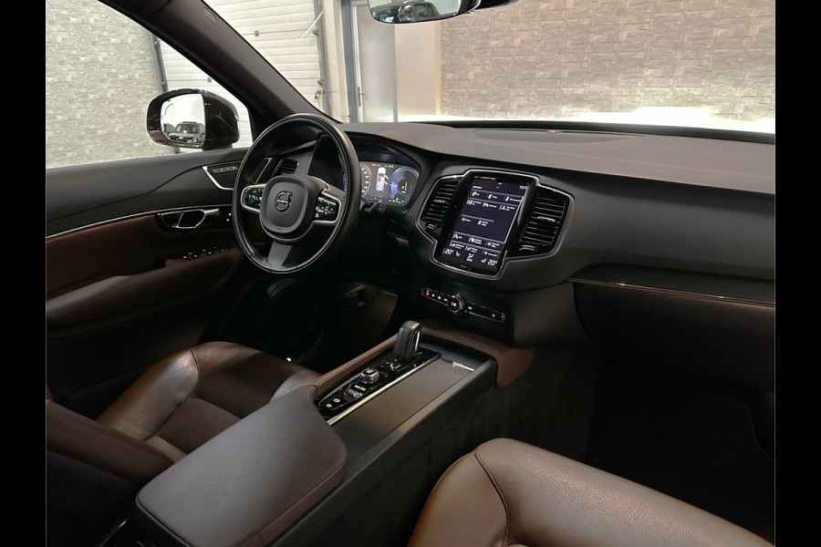 Volvo XC90 T8 390pk AWD Recharge | 360 View | ACC | Pilot-Assist | Full-LED | Keyless-Entry | 12 mnd. Bovag Garantie | Leder | Memory | Stuurverwarming | Stoelverwarming | Zwarte Hemel | Zonwering | Getint Glas | Standkachel | Carplay |