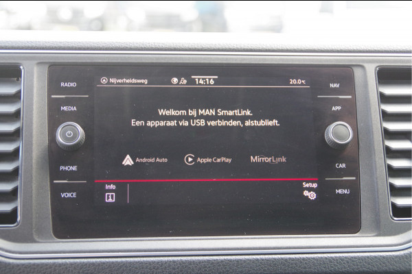 MAN TGE 3.180 35 2.0 L3H3 3-ZITS, AUT. LED, TREKHAAK, CAMERA, CRUISE, CLIMA, NAVI, PDC RONDOM, LEDER STUUR, STUUR VERWARMING, VOORRUIT V