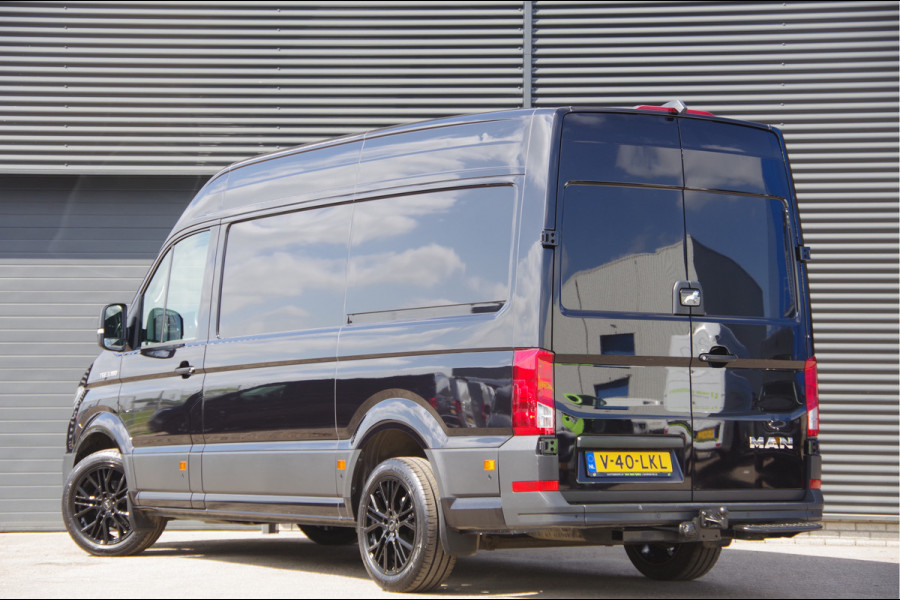 MAN TGE 3.180 35 2.0 L3H3 3-ZITS, AUT. LED, TREKHAAK, CAMERA, CRUISE, CLIMA, NAVI, PDC RONDOM, LEDER STUUR, STUUR VERWARMING, VOORRUIT V
