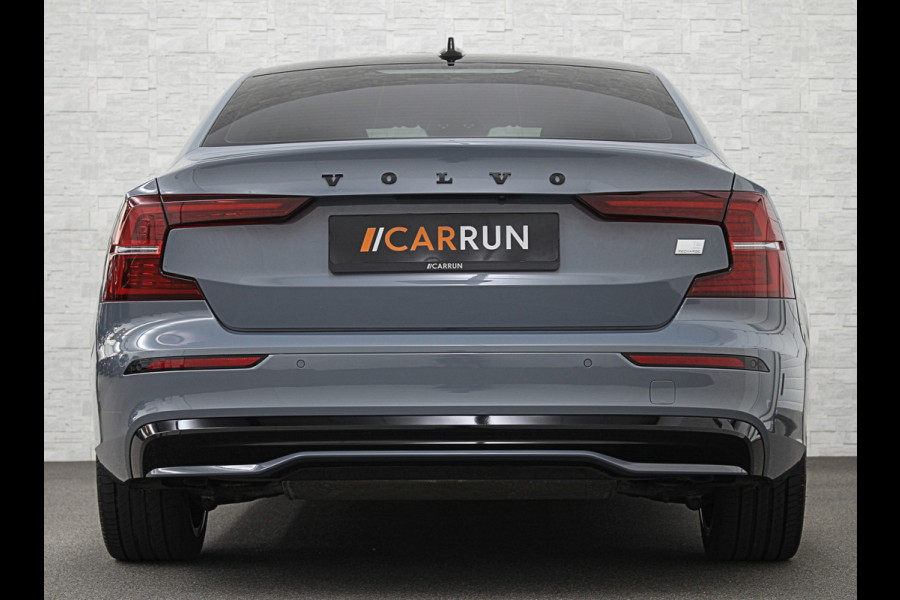 Volvo S60 350pk T6 AWD Long Range! | Plus Dark | Sportstoelen | Pilot-Assist | ACC | Memory | Leder | Trekhaak | Keyless-Entry | Thunder-Grey | Stoelverwarming V+A | Stuurverwarming | Full-LED | Carplay | Origineel NL | 19'' | Getint Glas |