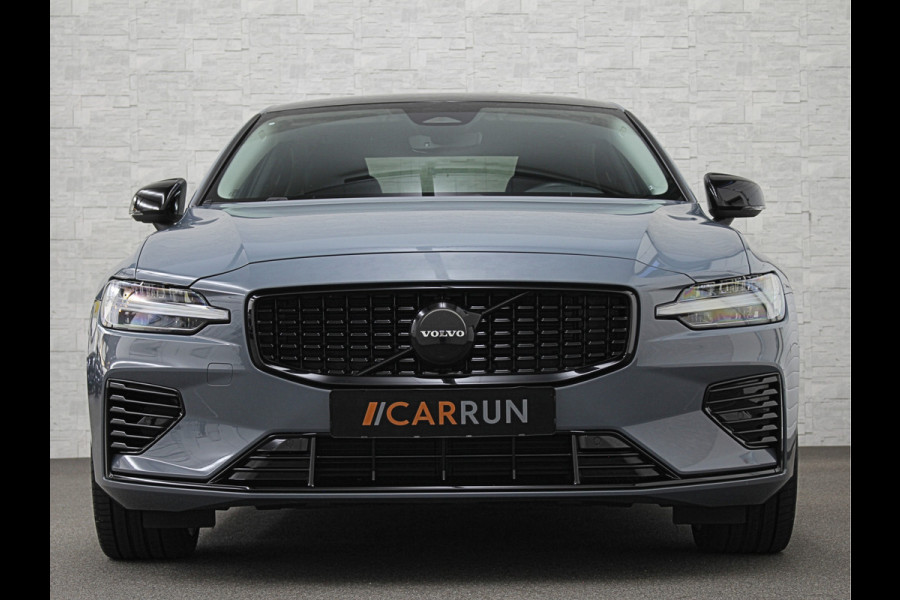 Volvo S60 350pk T6 AWD Long Range! | Plus Dark | Sportstoelen | Pilot-Assist | ACC | Memory | Leder | Trekhaak | Keyless-Entry | Thunder-Grey | Stoelverwarming V+A | Stuurverwarming | Full-LED | Carplay | Origineel NL | 19'' | Getint Glas |