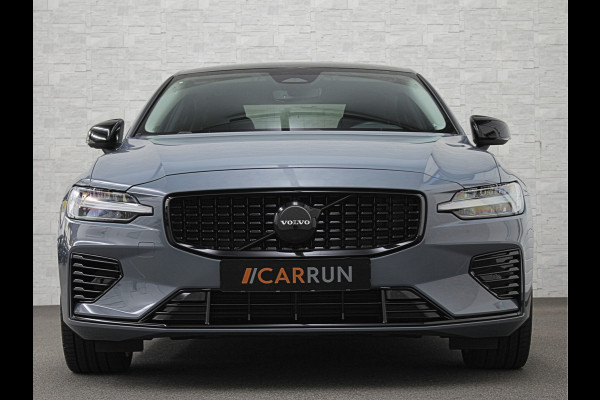 Volvo S60 350pk T6 AWD Long Range! | Plus Dark | Sportstoelen | Pilot-Assist | ACC | Memory | Leder | Trekhaak | Keyless-Entry | Thunder-Grey | Stoelverwarming V+A | Stuurverwarming | Full-LED | Carplay | Origineel NL | 19'' | Getint Glas |