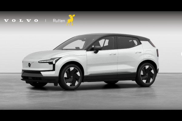 Volvo EX30 272PK Extended Range Plus Nu van €47.150 Voor €39.650! / Adaptieve Cruise Control/ Dodehoek Detectie / Parkeersensoren voor en achter/ Achteruitrijcamera/ Warmtepomp/ Google Services/