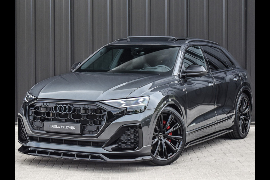 Audi Q8 60 TFSI e quattro Pro Line S Competition | PANORAMADAK | 4 WIEL BESTURING | HEAD UP | B&O AUDIO | MASSAGESTOELEN | SOFT CLOSE |