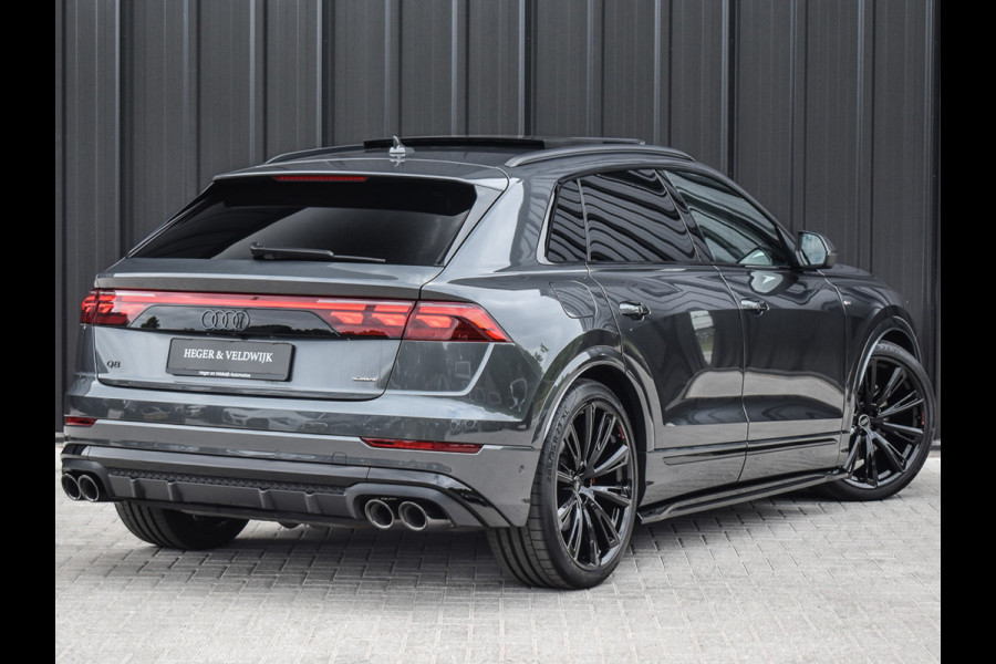 Audi Q8 60 TFSI e quattro Pro Line S Competition | PANORAMADAK | 4 WIEL BESTURING | HEAD UP | B&O AUDIO | MASSAGESTOELEN | SOFT CLOSE |