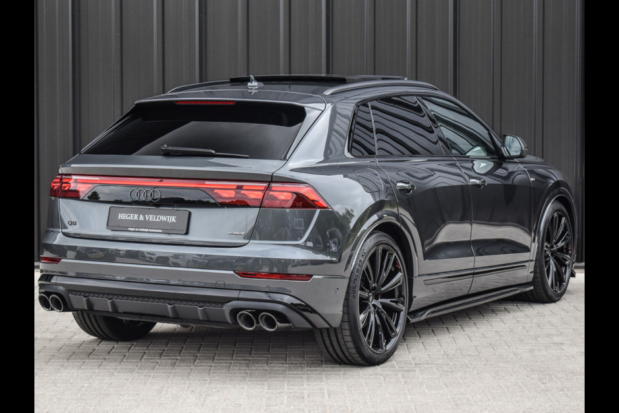 Audi Q8 60 TFSI e quattro Pro Line S Competition | PANORAMADAK | 4 WIEL BESTURING | HEAD UP | B&O AUDIO | MASSAGESTOELEN | SOFT CLOSE |
