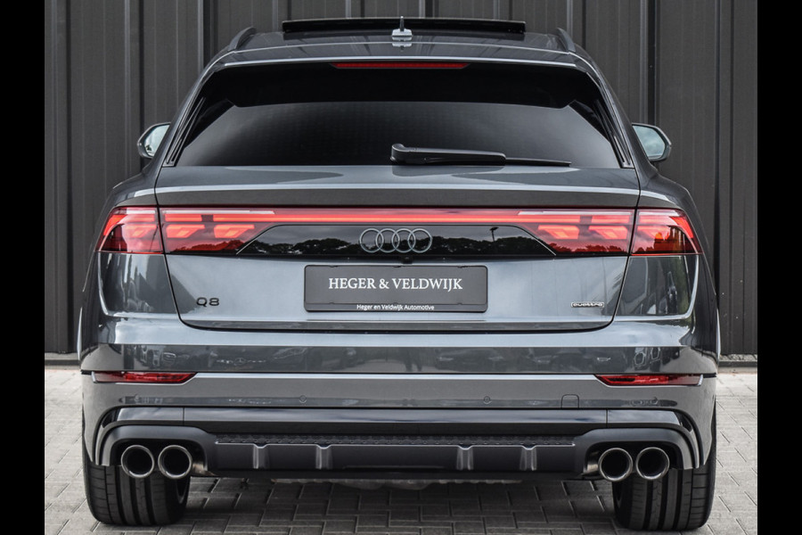 Audi Q8 60 TFSI e quattro Pro Line S Competition | PANORAMADAK | 4 WIEL BESTURING | HEAD UP | B&O AUDIO | MASSAGESTOELEN | SOFT CLOSE |