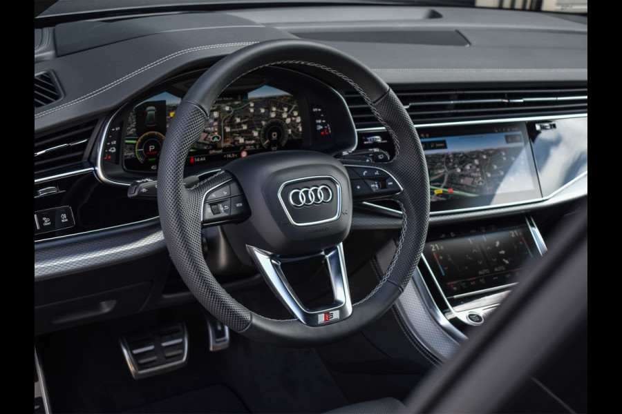 Audi Q8 60 TFSI e quattro Pro Line S Competition | PANORAMADAK | 4 WIEL BESTURING | HEAD UP | B&O AUDIO | MASSAGESTOELEN | SOFT CLOSE |