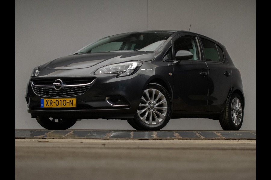 Opel Corsa 1.4 Online Edition Sport (APPLE CARPLAY,NAVI,CAMERA,CRUISE,PDC,DAB,LEDER,LED,GETINT,LM VELGEN,SPORTSTOELEN,NETTE STAAT)
