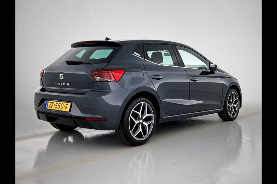 Seat Ibiza 1.0 TSI Excellence (NAVIGATIE, CARPLAY, PARKEERSENSOREN, CLIMA, STUURBEDIENING, 1e EIGENAAR, DEALER ONDERHOUDEN)
