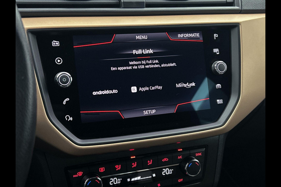 Seat Ibiza 1.0 TSI Excellence (NAVIGATIE, CARPLAY, PARKEERSENSOREN, CLIMA, STUURBEDIENING, 1e EIGENAAR, DEALER ONDERHOUDEN)