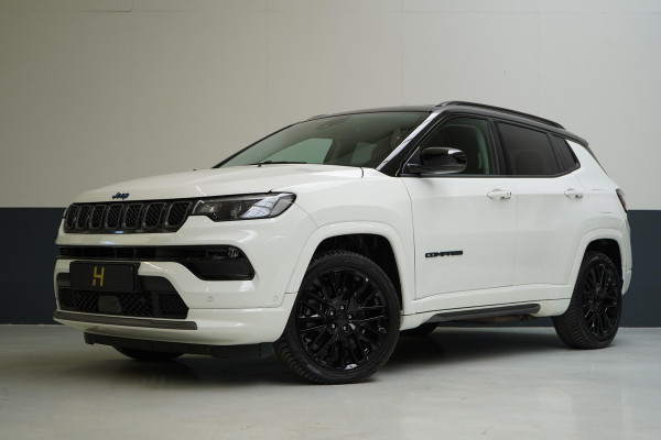 Jeep Compass 4xe 240 Plug-in Hybrid Electric S | Leder | Navigatie | Achteruitrijcamera | Stuurverwarming