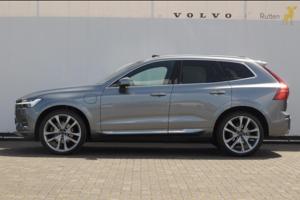 Volvo XC60 T6 340PK Automaat AWD Inscription / Adaptieve cruise control / BLIS / Parkeersensoren met 360 camera / Elektrische stoelen / Keyless entry / 22” velgen / Apple carplay / Leder dashboard / Harman Kardon audio