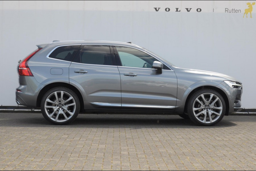 Volvo XC60 T6 340PK Automaat AWD Inscription / Adaptieve cruise control / BLIS / Parkeersensoren met 360 camera / Elektrische stoelen / Keyless entry / 22” velgen / Apple carplay / Leder dashboard / Harman Kardon audio