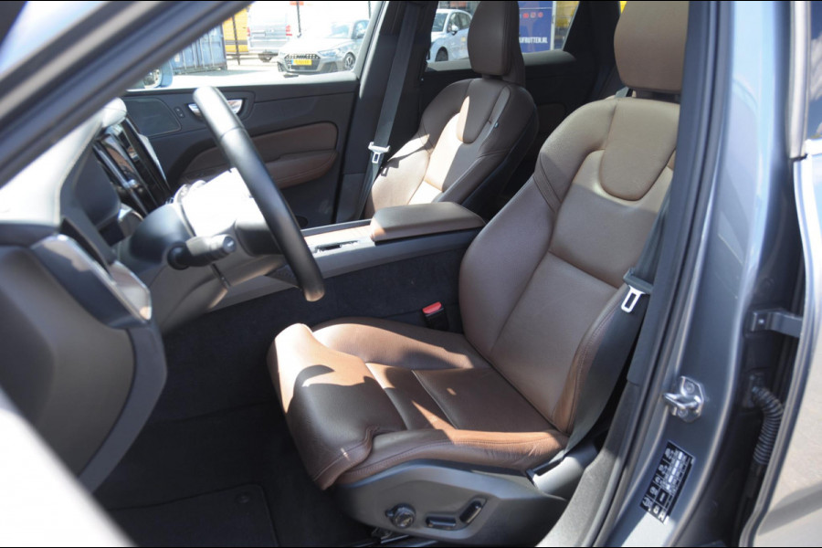 Volvo XC60 T6 340PK Automaat AWD Inscription / Adaptieve cruise control / BLIS / Parkeersensoren met 360 camera / Elektrische stoelen / Keyless entry / 22” velgen / Apple carplay / Leder dashboard / Harman Kardon audio