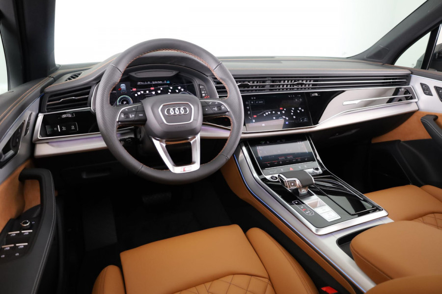 Audi Q7 55 TFSI e quattro Pro Line S 394pk Audi EXCLUSIVE | ACC | Omgevingscamera's | Panoramadak | Vierwielbesturing | B&O |