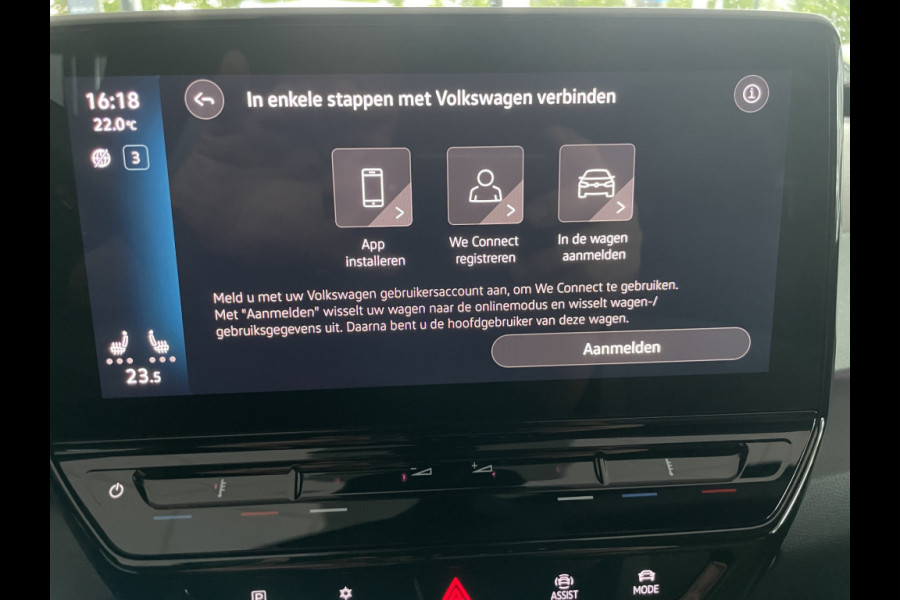 Volkswagen ID.3 Pro Advantage 58 kWh NIEUW! Automaat - Cruise control - Airco - Parkeersensoren - achteruitrijcamera - navigatie - Multifunctioneel stuurwiel