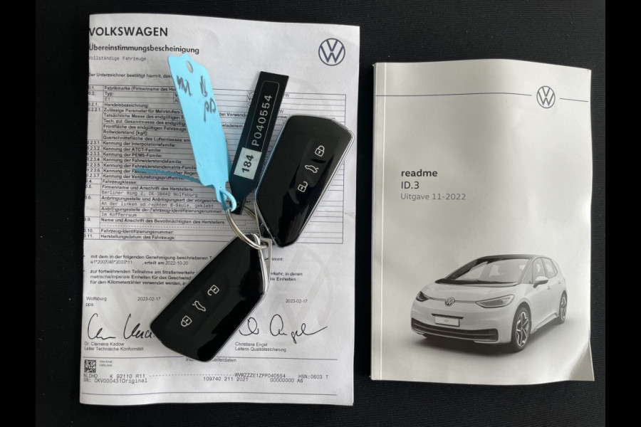 Volkswagen ID.3 Pro Advantage 58 kWh NIEUW! Automaat - Cruise control - Airco - Parkeersensoren - achteruitrijcamera - navigatie - Multifunctioneel stuurwiel