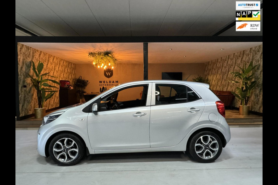 Kia Picanto 1.2 CVVT Garantie LED Navi Cruise Clima Stoel/Stuur Verwarming PDC Rijklaar