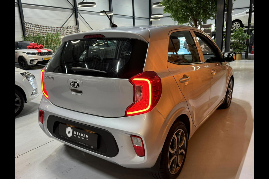 Kia Picanto 1.2 CVVT Garantie LED Navi Cruise Clima Stoel/Stuur Verwarming PDC Rijklaar