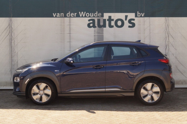 Hyundai Kona EV Comfort 64kWh -3FASE-NAVI-ECC-CAM-