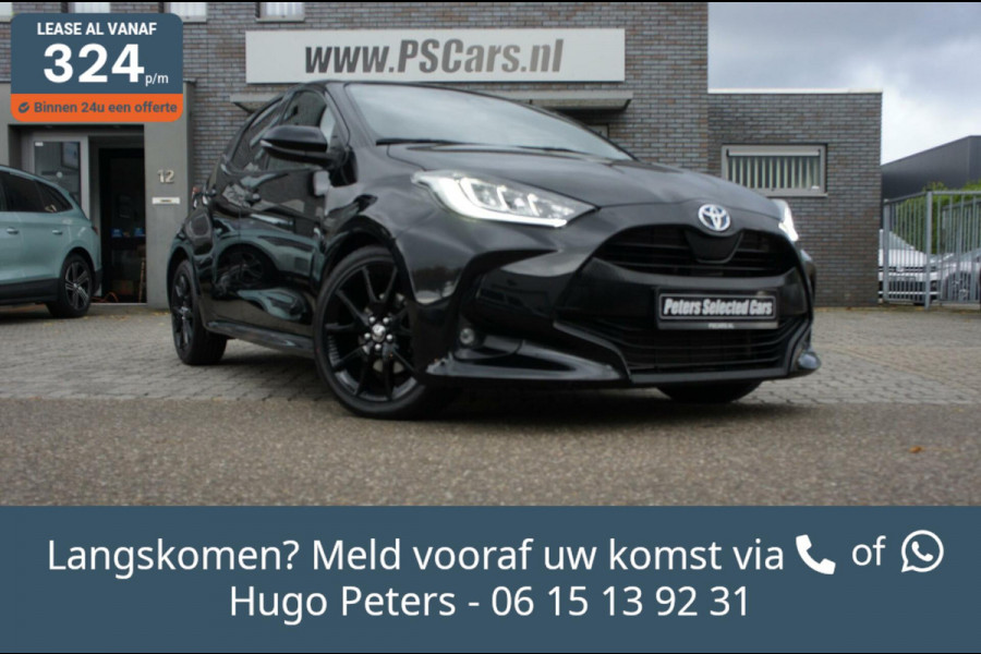 Toyota Yaris 1.5 Hybrid Black Sport Camera|LED|Navi|Panorama