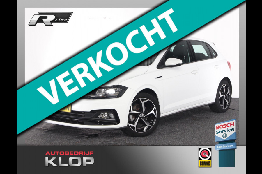 Volkswagen Polo 1.0 TSI 116pk. R-line | Org. NL-auto | 2x R-line pakket | 17" lmv.