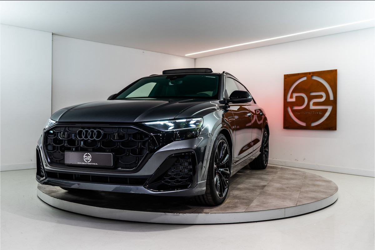 Audi Q8 60 TFSI E Quattro S-Edition Competition 490PK FACELIFT | 2025 | 3D B&O | 5 JAAR GARANTIE | VOL OPTIE Audi Q8 60 TFSI E Quattro S-Edition Competition 490PK FACELIFT | 2025 | 3D B&O | 5 JAAR GARANTIE | VOL OPTIE