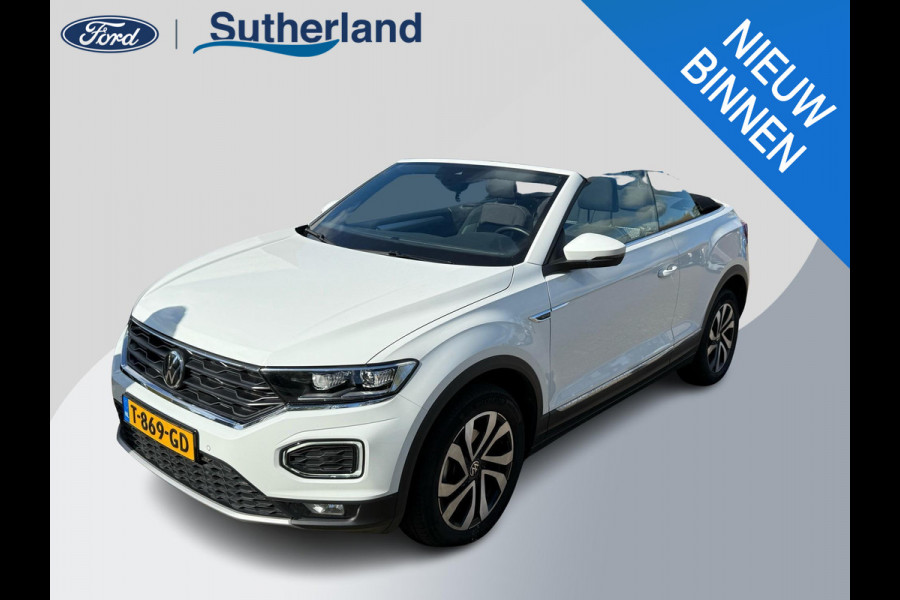 Volkswagen T-Roc Cabrio 1.5 TSI Style 150pk Automaat | Adaptieve Cruise | Stoelverwarming | Digitale Cock pit | Dealer onderhouden | Dodehoeksensoren