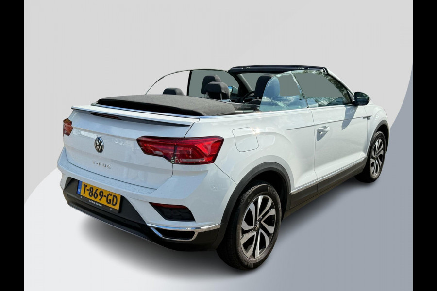 Volkswagen T-Roc Cabrio 1.5 TSI Style 150pk Automaat | Adaptieve Cruise | Stoelverwarming | Digitale Cock pit | Dealer onderhouden | Dodehoeksensoren