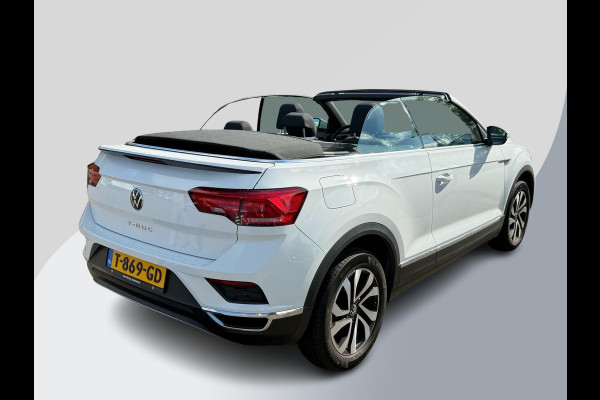 Volkswagen T-Roc Cabrio 1.5 TSI Style 150pk Automaat | Adaptieve Cruise | Stoelverwarming | Digitale Cock pit | Dealer onderhouden | Dodehoeksensoren