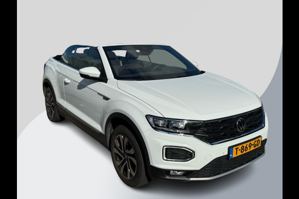 Volkswagen T-Roc Cabrio 1.5 TSI Style 150pk Automaat | Adaptieve Cruise | Stoelverwarming | Digitale Cock pit | Dealer onderhouden | Dodehoeksensoren