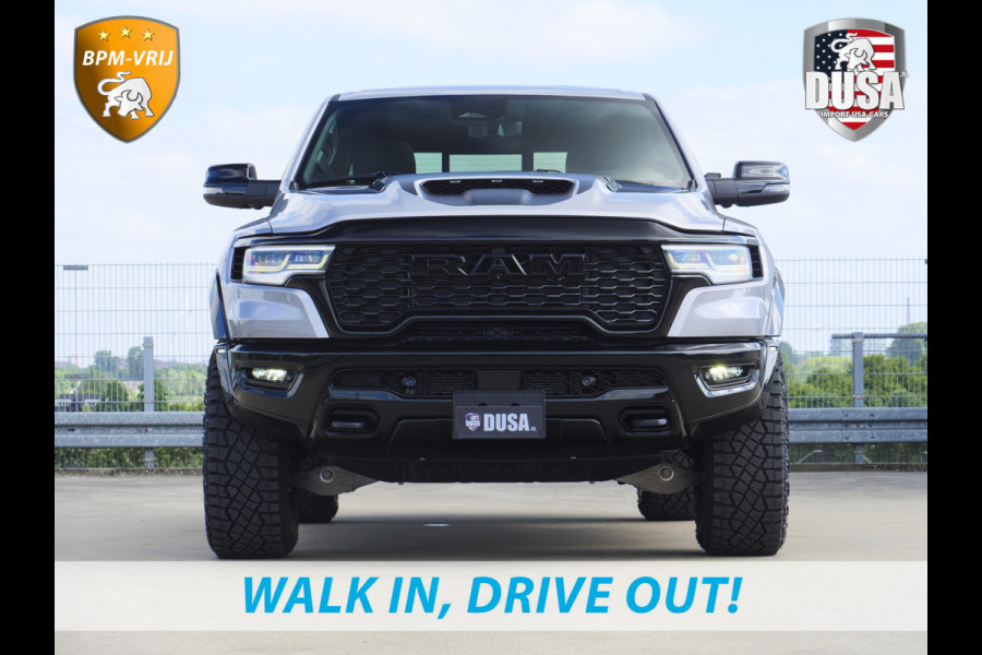Dodge Ram | RHO | 3.0L Twin-Turbo I6 | 4x4 | Crew Cab Night Edtion | Panoramadak | 14,4-inch Touchscreen | Passenger Display | Getoonde accessoires zijn verkrijgbaar tegen meerprijs
