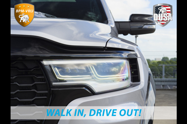 Dodge Ram | RHO | 3.0L Twin-Turbo I6 | 4x4 | Crew Cab Night Edtion | Panoramadak | 14,4-inch Touchscreen | Passenger Display | Getoonde accessoires zijn verkrijgbaar tegen meerprijs